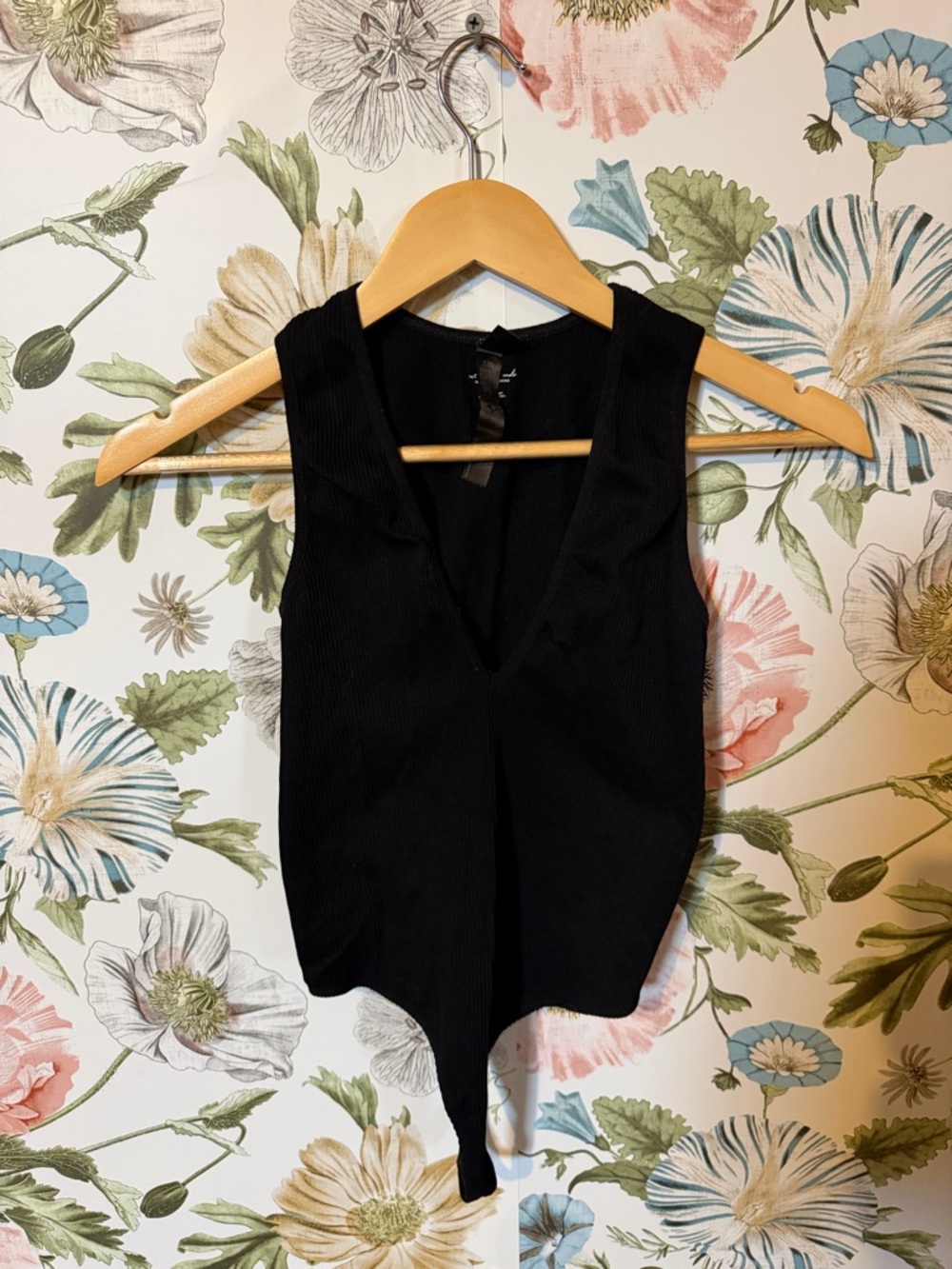Urban Outfitters Essential Black Bodysuit – Size Small